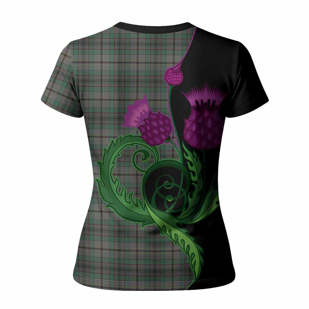 Craig Tartan Women T shirt Traditional Scottish Thistle