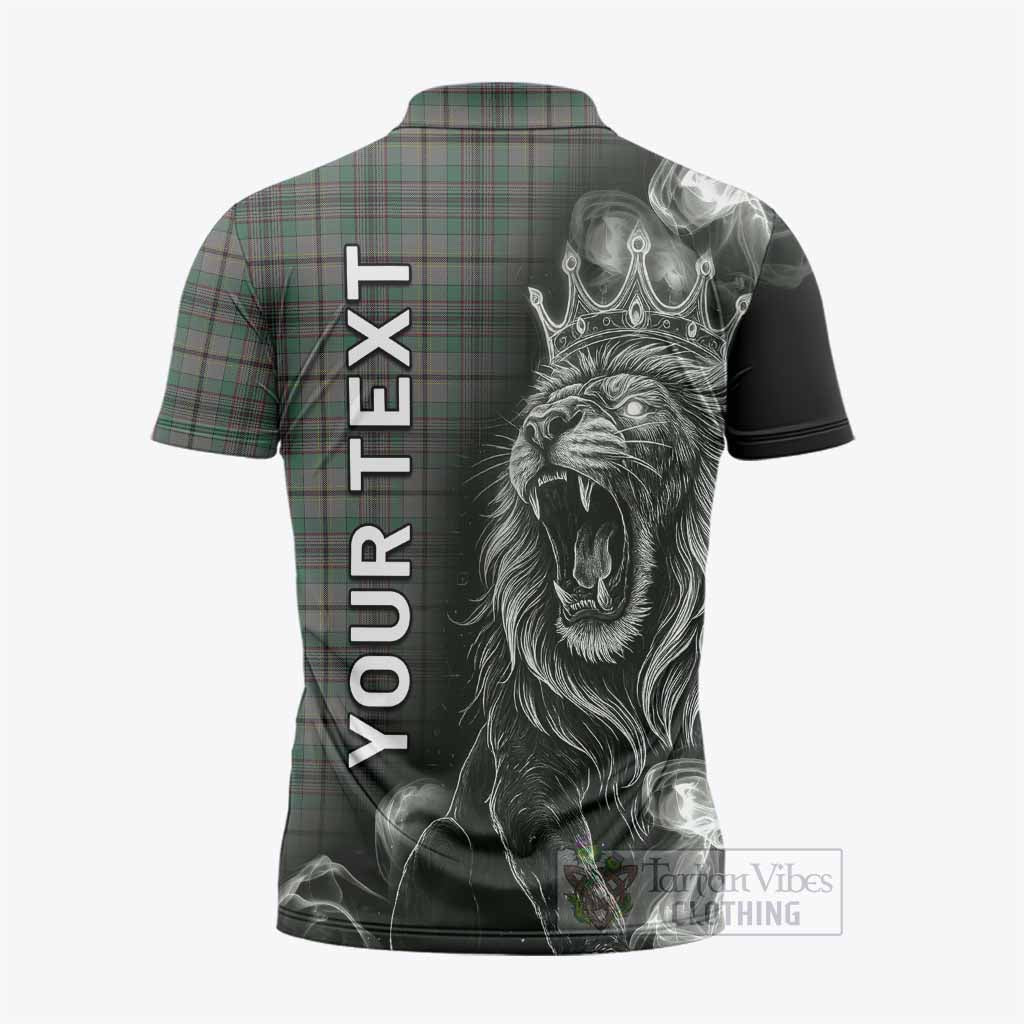 Craig Tartan Zipper Polo Shirt Roaring Lion Heritage
