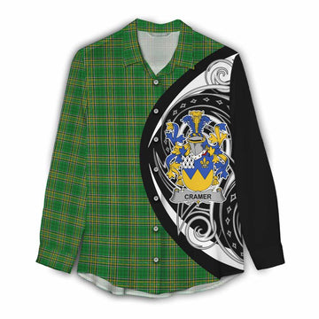 Cramer Irish Clan Women's Casual Shirt Celtic Circle Style Female - Tartan Vibes Clothing