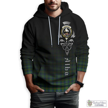 Cranstoun (Cranston) Tartan Hoodie Featuring Alba Gu Brath Family Crest Celtic Inspired Zip Hoodie - Tartan Vibes Clothing