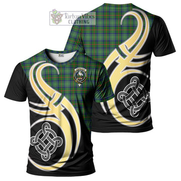 Cranstoun (Cranston) Tartan T-Shirt with Family Crest and Celtic Symbol Style Kid's Shirt - Tartan Vibes Clothing