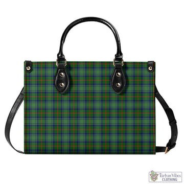 Cranstoun (Cranston) Tartan Luxury Leather Handbags L - Tartan Vibes Clothing