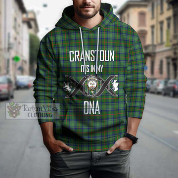 Cranstoun (Cranston) Tartan Hoodie with Family Crest DNA In Me Style Pullover Hoodie - Tartan Vibes Clothing