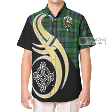 Cranstoun (Cranston) Tartan Hawaiian Shirt with Family Crest and Celtic Symbol Style Kid - Tartan Vibes Clothing