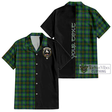 Cranstoun (Cranston) Tartan Hawaiian Shirt with Family Crest and Half Of Me Style Kid - Tartan Vibes Clothing