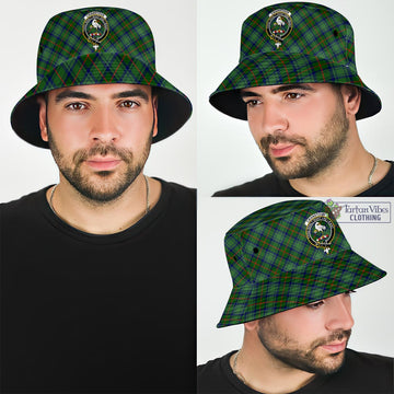 Cranstoun (Cranston) Tartan Bucket Hat with Family Crest Bucket Hat One Size - Tartan Vibes Clothing