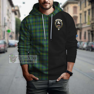 Cranstoun (Cranston) Tartan Hoodie with Family Crest and Half Of Me Style Zip Hoodie - Tartan Vibes Clothing