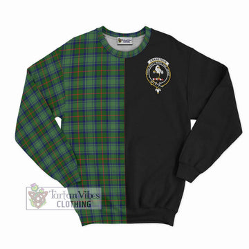 Cranstoun (Cranston) Tartan Sweatshirt with Family Crest and Half Of Me Style - Tartan Vibes Clothing