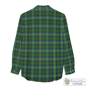 Cranstoun (Cranston) Tartan Women's Casual Shirt with Family Crest - Tartan Vibes Clothing