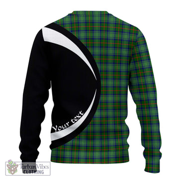 Cranstoun (Cranston) Tartan Ugly Sweater with Family Crest Circle Style - Tartan Vibes Clothing