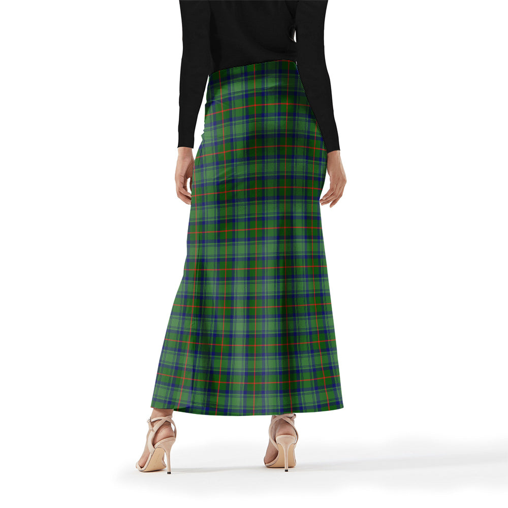 Cranstoun (Cranston) Tartan Womens Full Length Skirt - Tartan Vibes Clothing