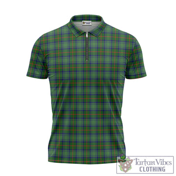 Cranstoun (Cranston) Tartan Zipper Polo Shirt - Tartan Vibes Clothing