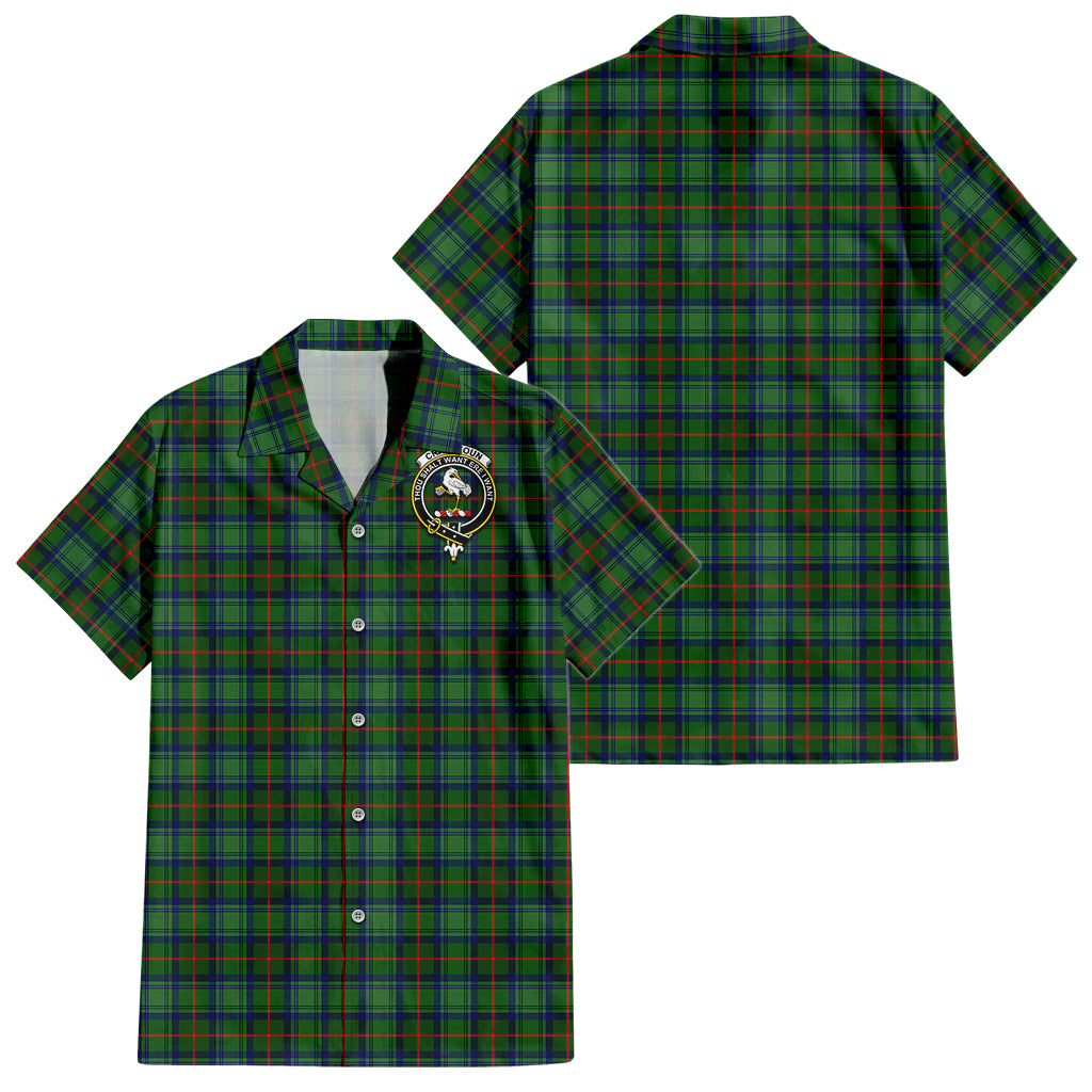 cranstoun-tartan-short-sleeve-button-down-shirt-with-family-crest