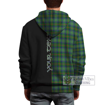 Cranstoun (Cranston) Tartan Hoodie with Family Crest and Half Of Me Style - Tartan Vibes Clothing