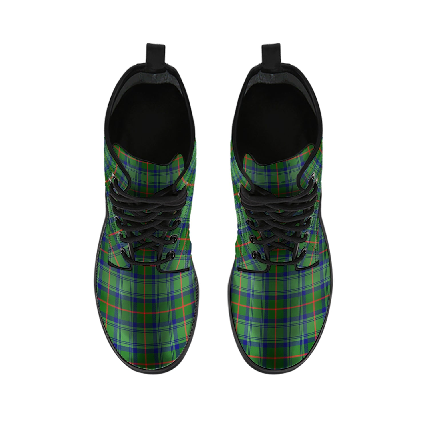 Cranstoun (Cranston) Tartan Leather Boots - Tartan Vibes Clothing