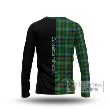 Cranstoun (Cranston) Tartan Long Sleeve T-Shirt with Family Crest and Half Of Me Style - Tartan Vibes Clothing