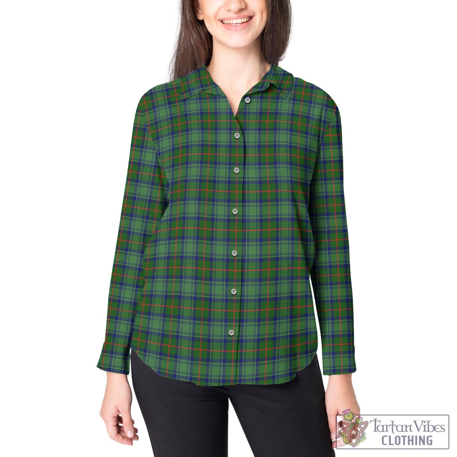 Cranstoun (Cranston) Tartan Women's Casual Shirt - Tartan Vibes Clothing