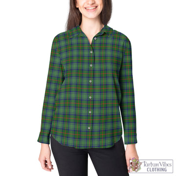 Cranstoun (Cranston) Tartan Women's Casual Shirt - Tartan Vibes Clothing