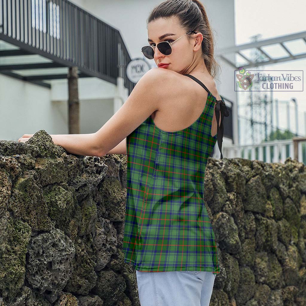 Cranstoun (Cranston) Tartan Loose Halter Neck Camisole - Tartan Vibes Clothing