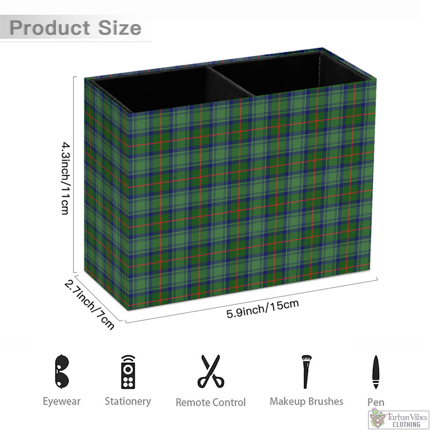 Cranstoun (Cranston) Tartan Pen Holder - Tartan Vibes Clothing