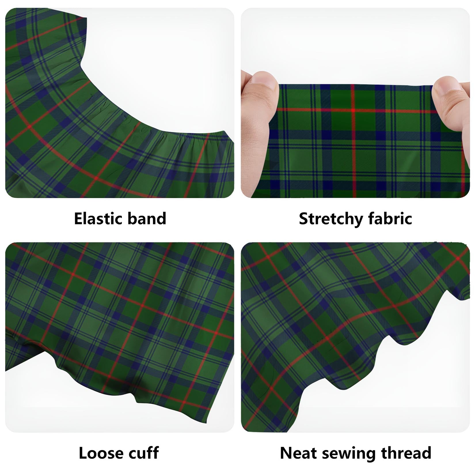 Cranstoun (Cranston) Tartan Off Shoulder Long Dress - Tartan Vibes Clothing