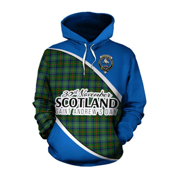 Cranstoun (Cranston) Family Crest Tartan Cotton Hoodie Celebrate Saint Andrew's Day in Style Pullover Hoodie XS - Tartan Vibes Clothing