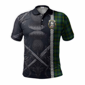 Cranstoun (Cranston) Tartan Polo Shirt with Family Crest Cross Sword Thistle Celtic Vibes Kid - Tartan Vibes Clothing