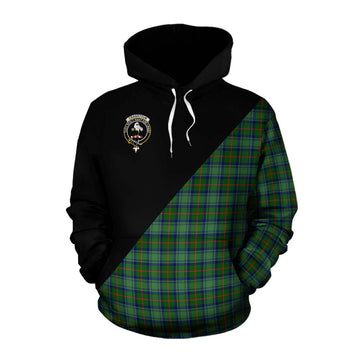 Cranstoun (Cranston) Tartan Cotton Hoodie with Family Crest and Military Logo Style Pullover Hoodie XS - Tartan Vibes Clothing