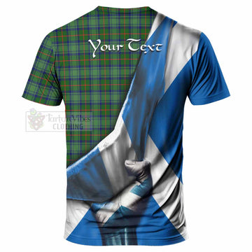 Cranstoun (Cranston) Tartan T-Shirt with Family Crest Scotland Patriotic Style - Tartan Vibes Clothing