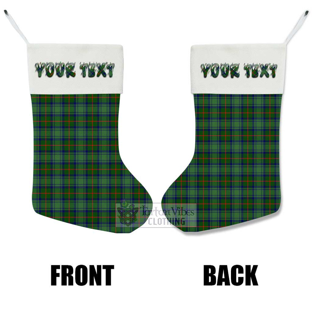 Cranstoun (Cranston) Tartan Christmas Stocking with Personalized Text - Tartan Vibes Clothing