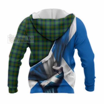 Cranstoun (Cranston) Tartan Knitted Hoodie with Family Crest Scotland Patriotic Style - Tartan Vibes Clothing
