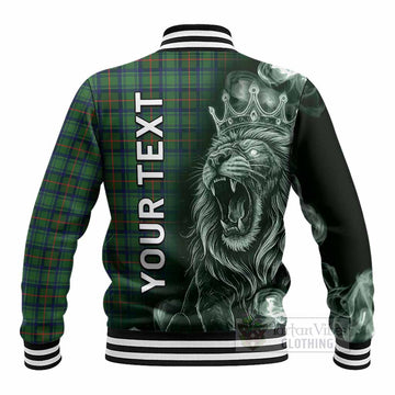 Cranstoun (Cranston) Tartan Baseball Jacket Roaring Lion Heritage