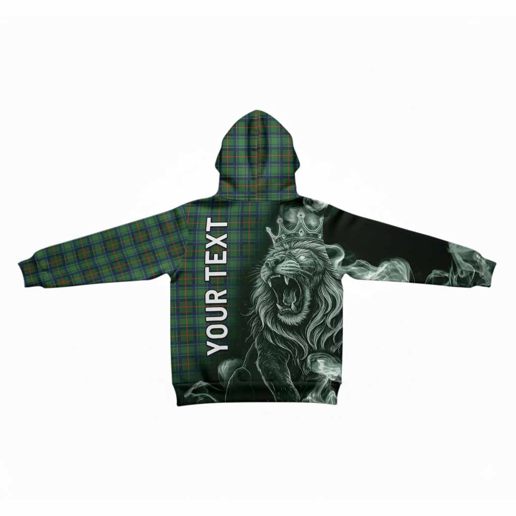 Cranstoun (Cranston) Tartan Kid Hoodie Roaring Lion Heritage