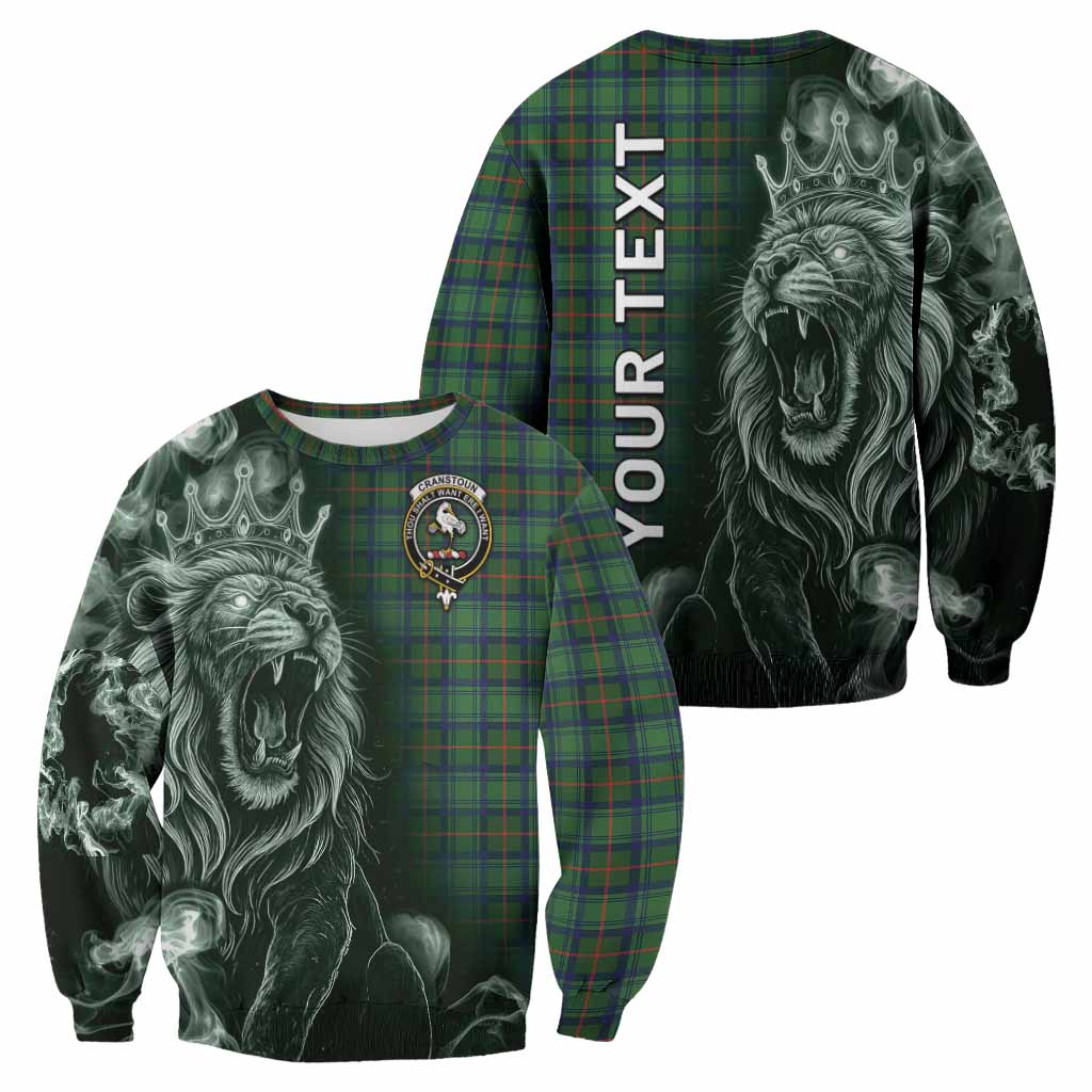 Cranstoun (Cranston) Tartan Sweatshirt Roaring Lion Heritage