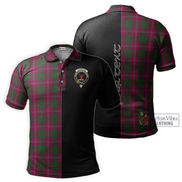 Crawford Tartan Polo Shirt with Family Crest and Half Of Me Style