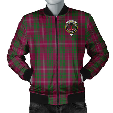 Crawford Tartan Bomber Jacket with Family Crest