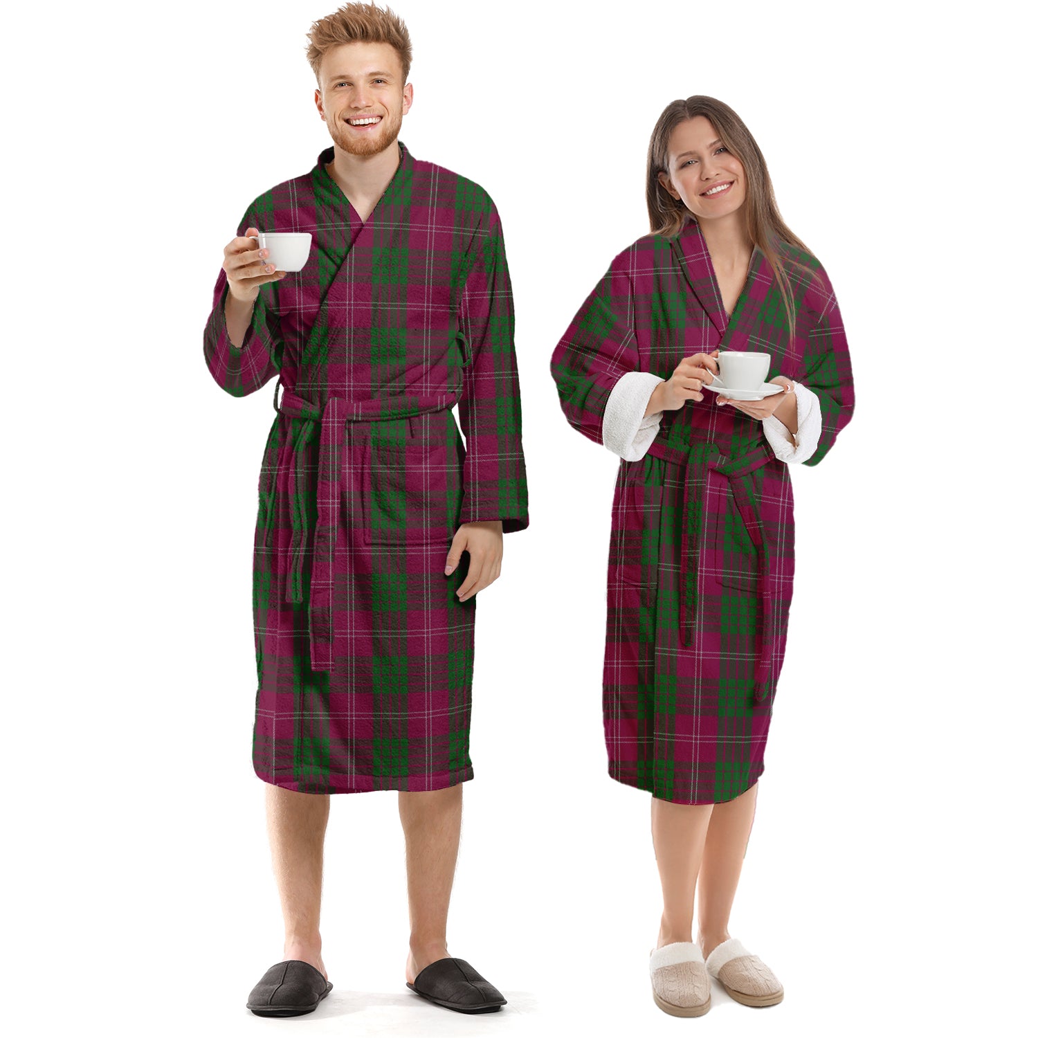 Crawford Tartan Bathrobe Unisex S - Tartan Vibes Clothing