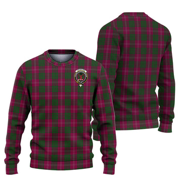 Crawford Tartan Ugly Sweater with Family Crest