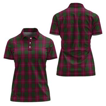 Crawford Tartan Polo Shirt For Women