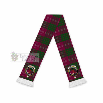 Crawford Tartan Ruffneck Scarf with Family Crest