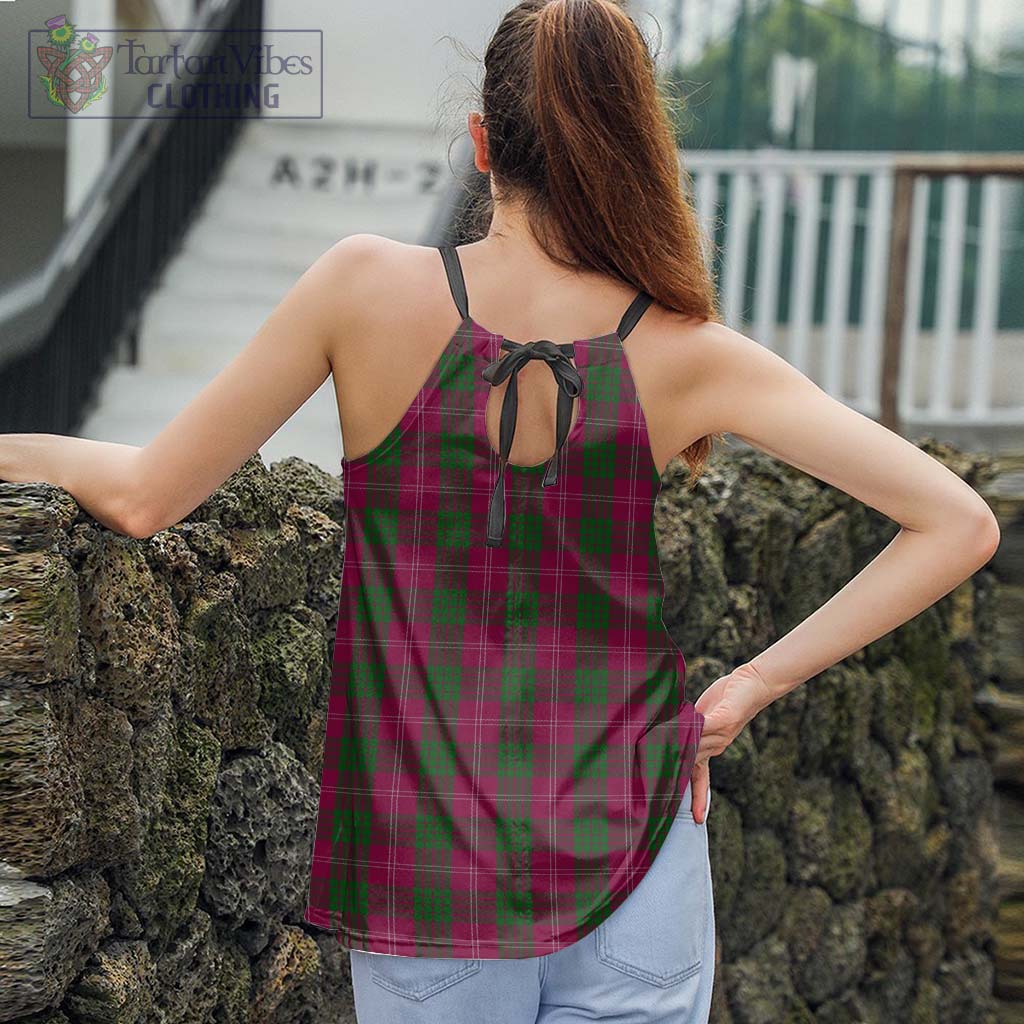 Tartan Vibes Clothing Crawford Tartan Loose Halter Neck Camisole