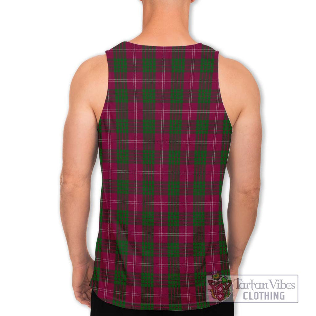 Crawford Tartan Men's Tank Top with Family Crest DNA In Me Style - Tartanvibesclothing Shop