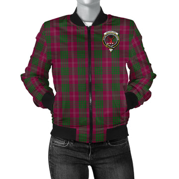 Crawford Tartan Bomber Jacket with Family Crest