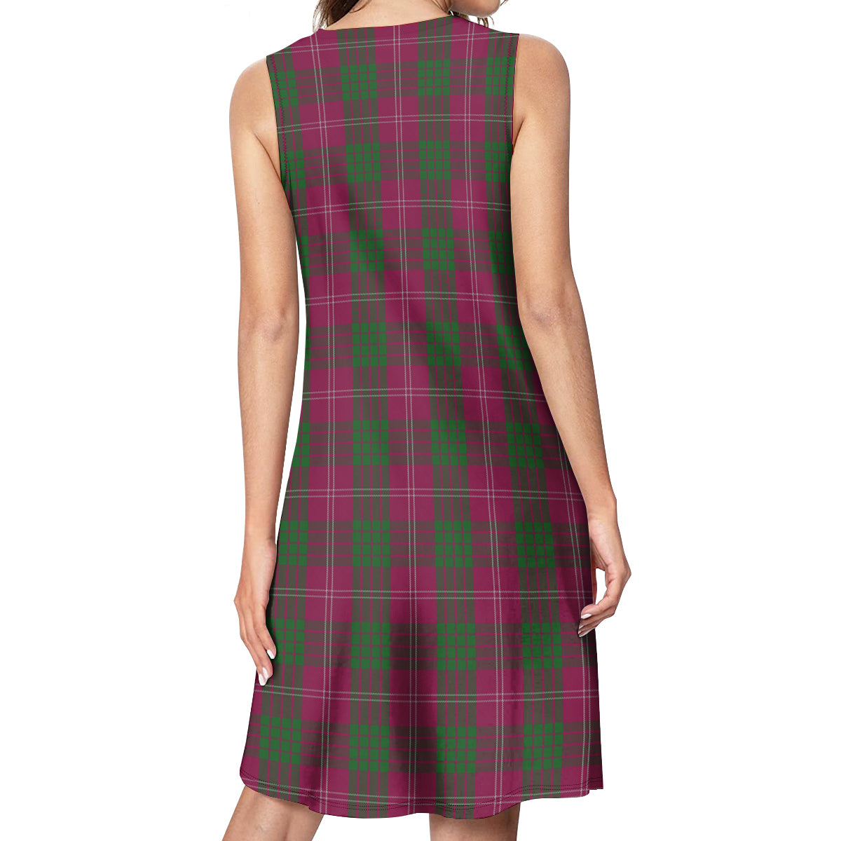 Crawford Tartan Womens Casual Dresses - Tartanvibesclothing