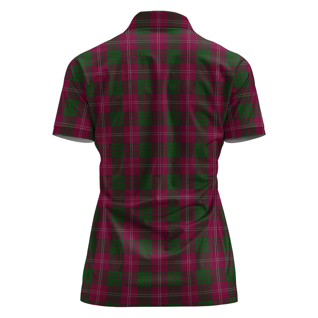 crawford-tartan-polo-shirt-with-family-crest-for-women