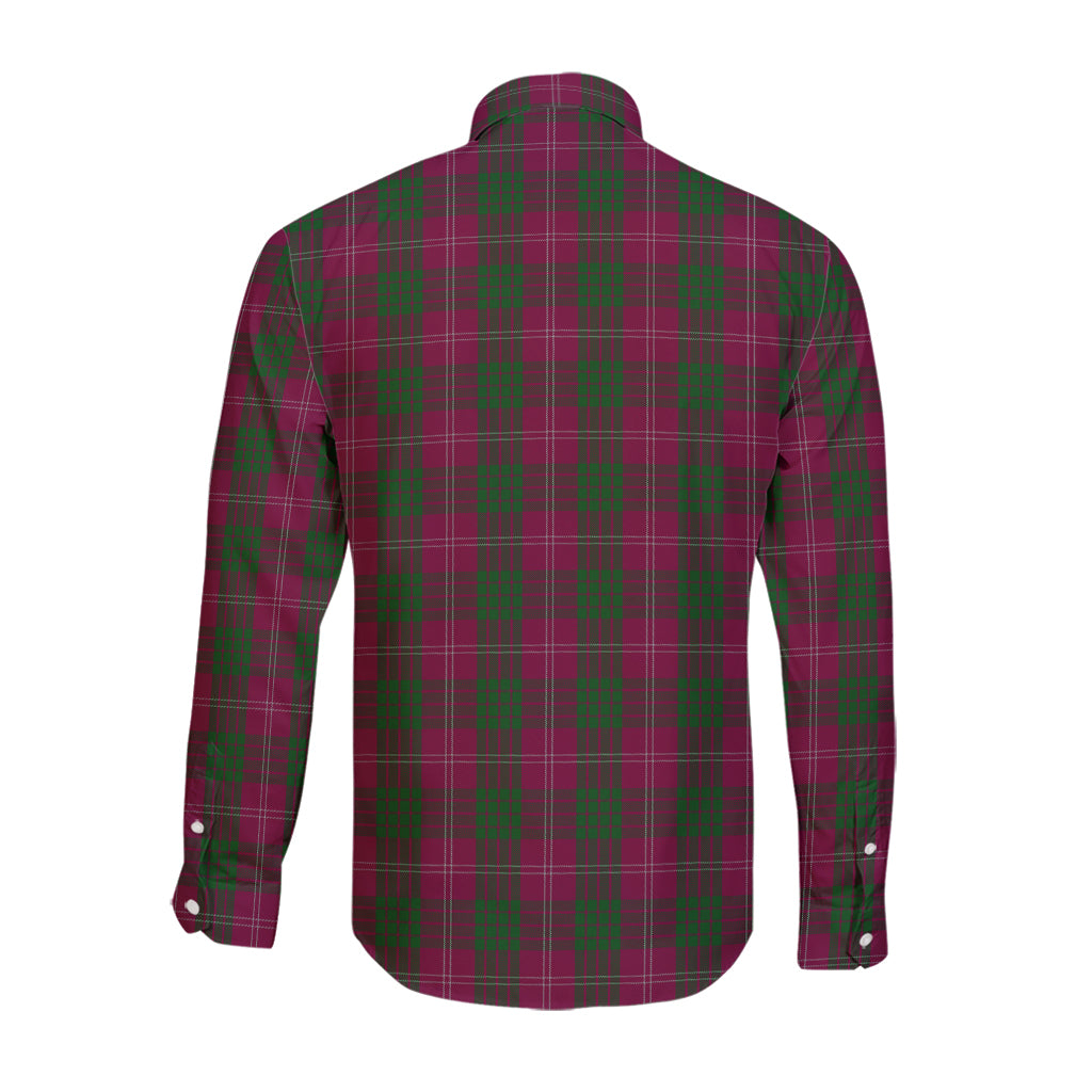 crawford-tartan-long-sleeve-button-up-shirt-with-family-crest