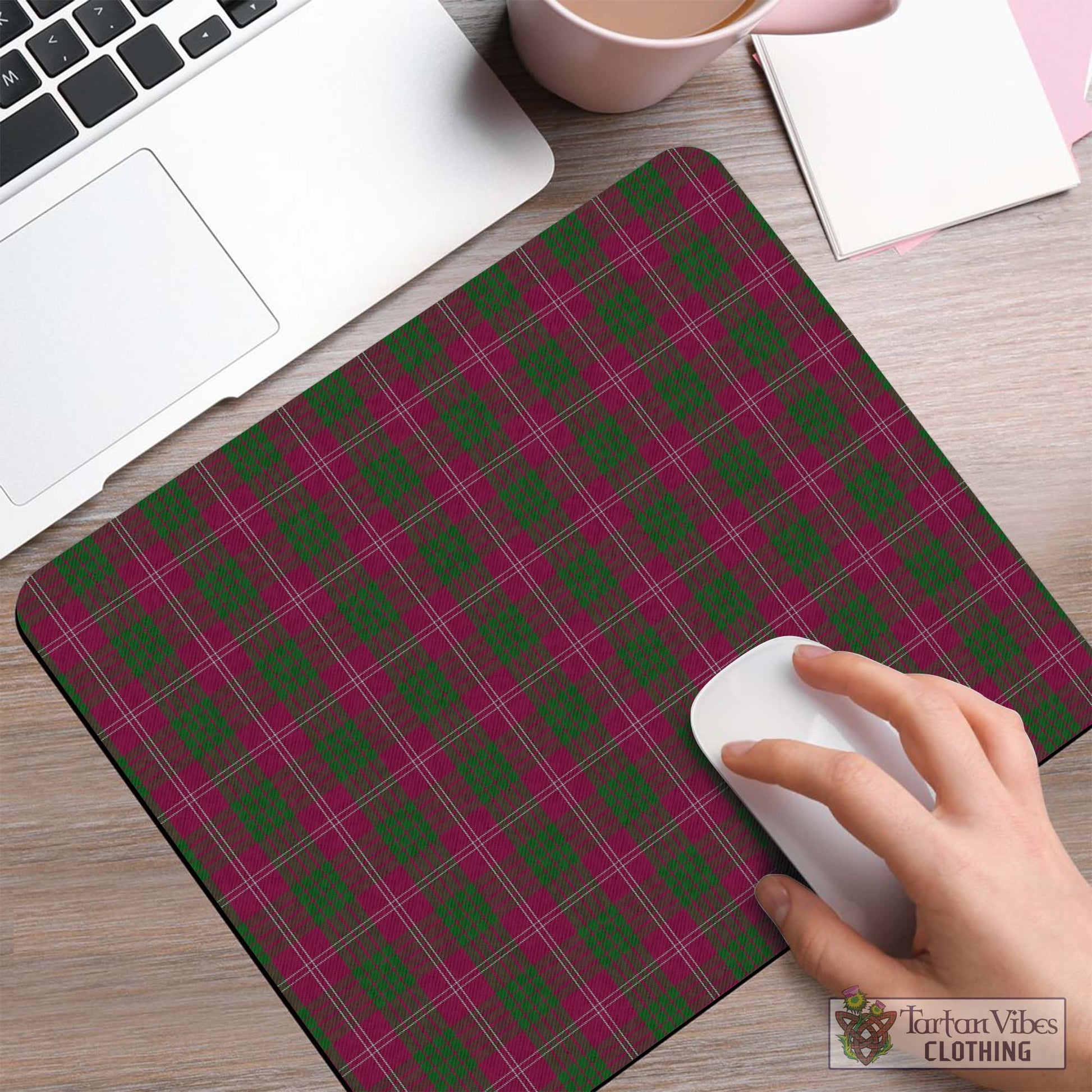 Tartan Vibes Clothing Crawford Tartan Mouse Pad
