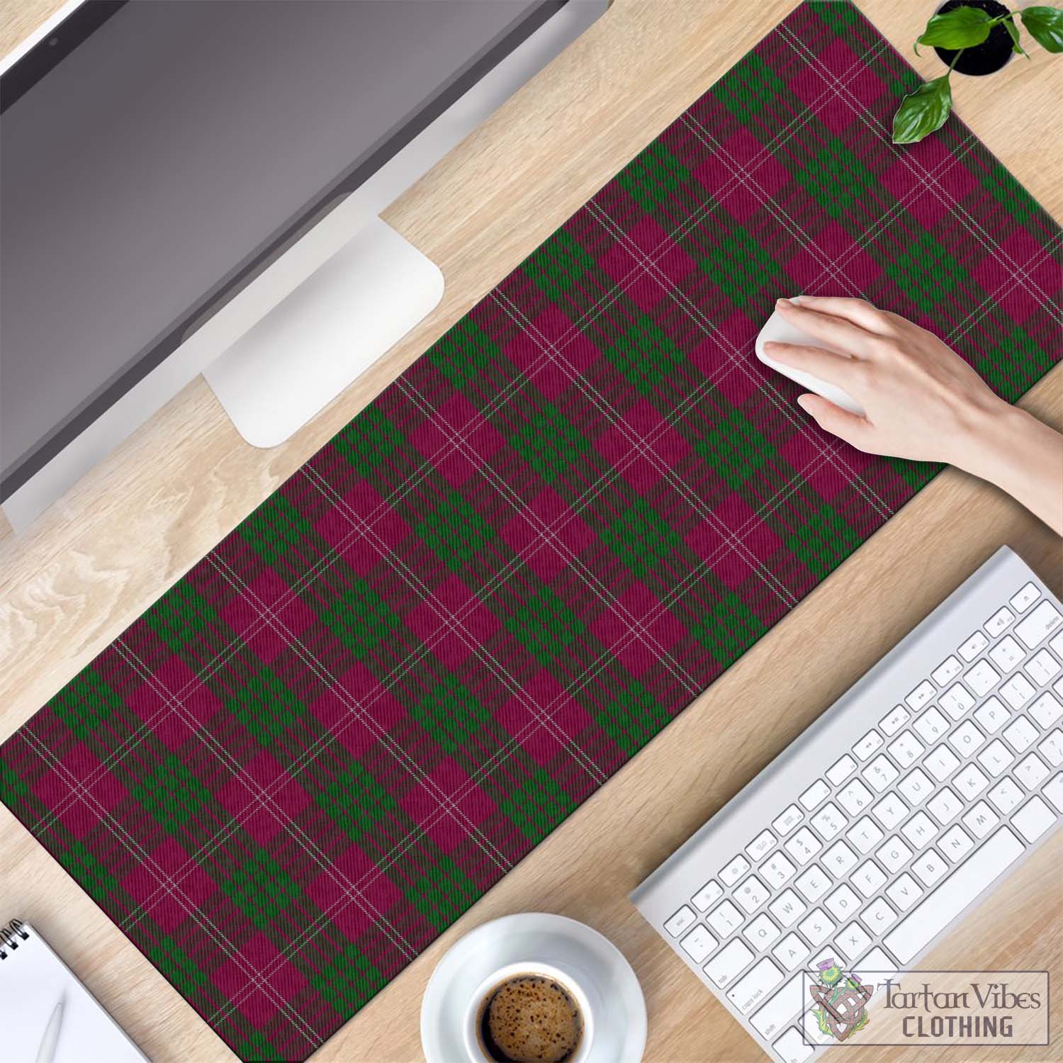 Tartan Vibes Clothing Crawford Tartan Mouse Pad