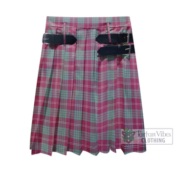 Crawford Ancient Tartan Men's Pleated Skirt - Fashion Casual Retro Scottish Kilt Style