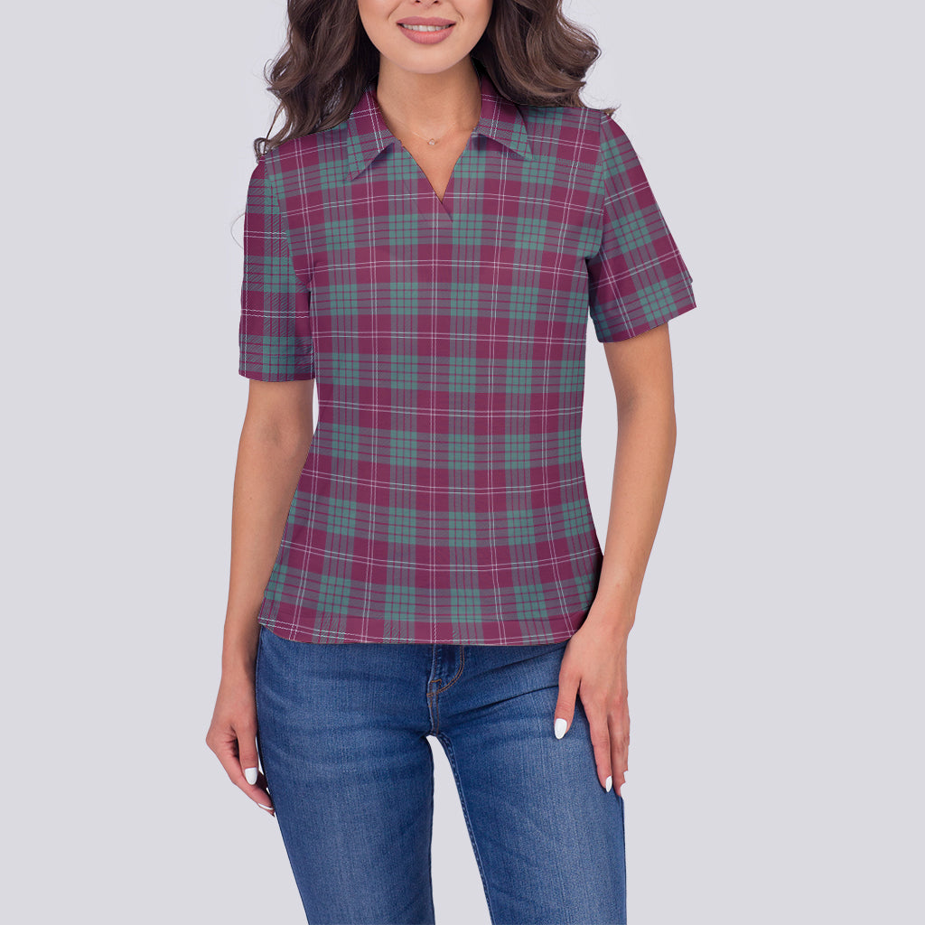 crawford-ancient-tartan-polo-shirt-for-women